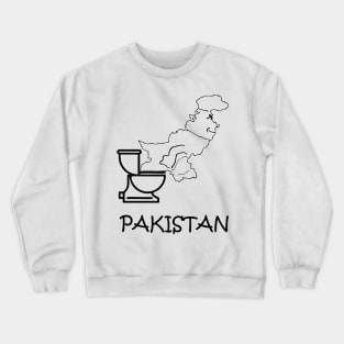 A funny map of Pakistan - 2 Crewneck Sweatshirt